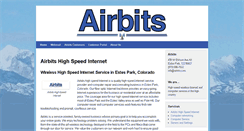 Desktop Screenshot of airbits.com