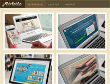 Tablet Screenshot of airbits.de
